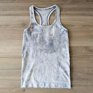 lululemon athletica Gray Marble Tank Top Sz 4
